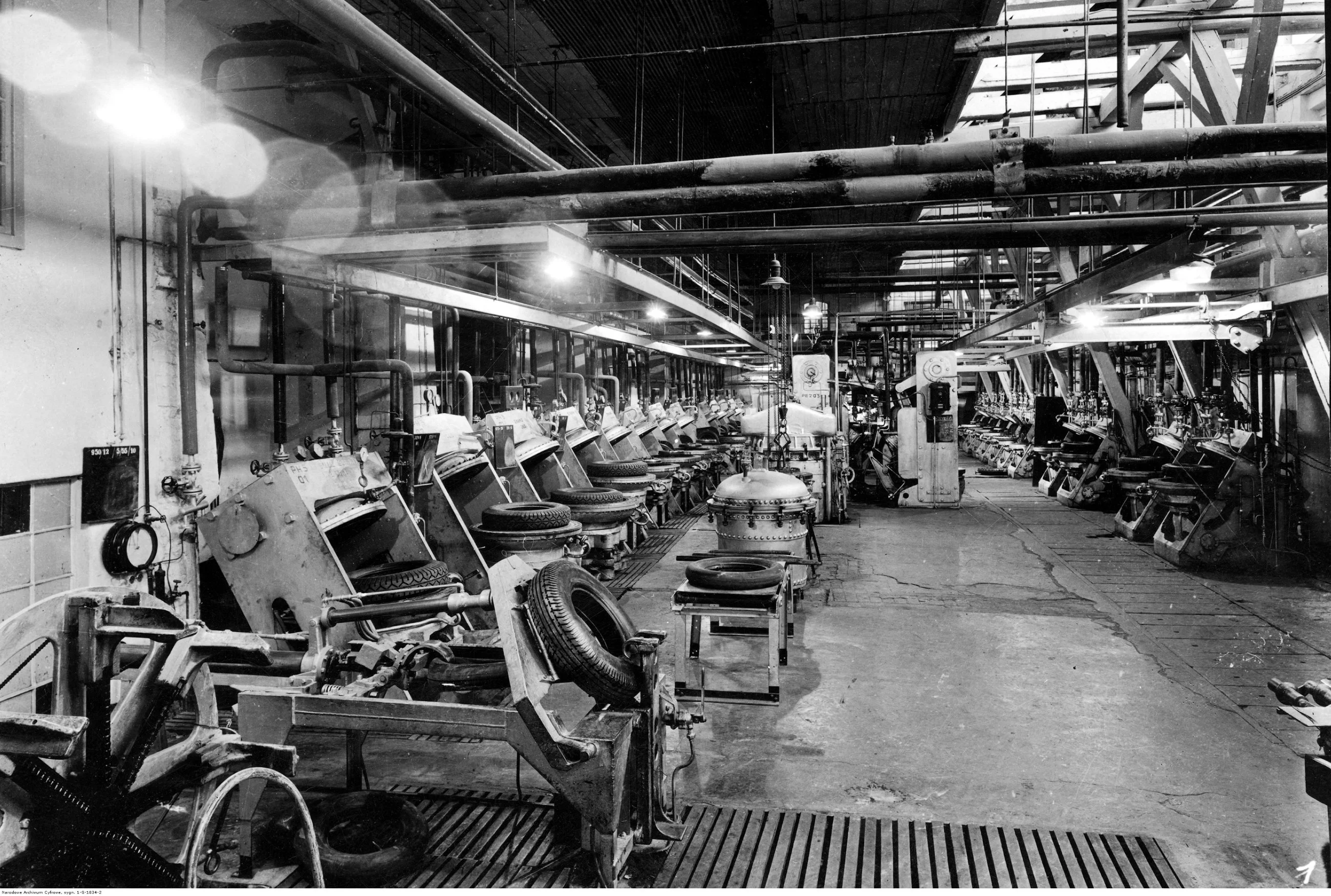 Fabryka Opon Rowerowych i Samochodowych „Stomil” w Starołęce, lata 30. XX wieku