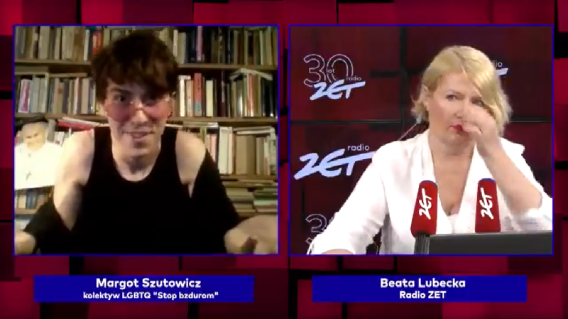 Michał Sz. był gościem Radia Zet