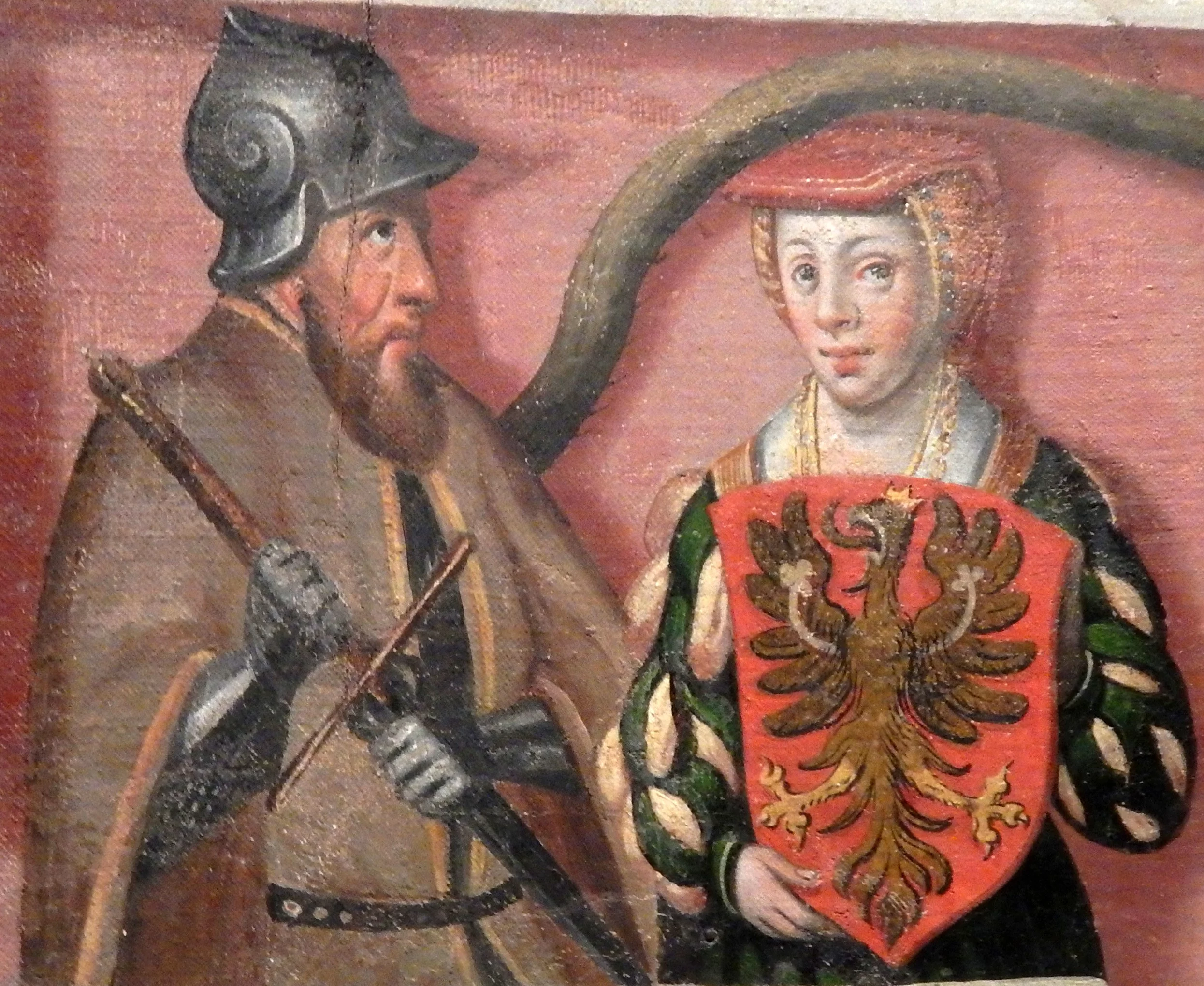 Kazimierz (Kaźko) słupski i jego żona Małgorzata mazowiecka