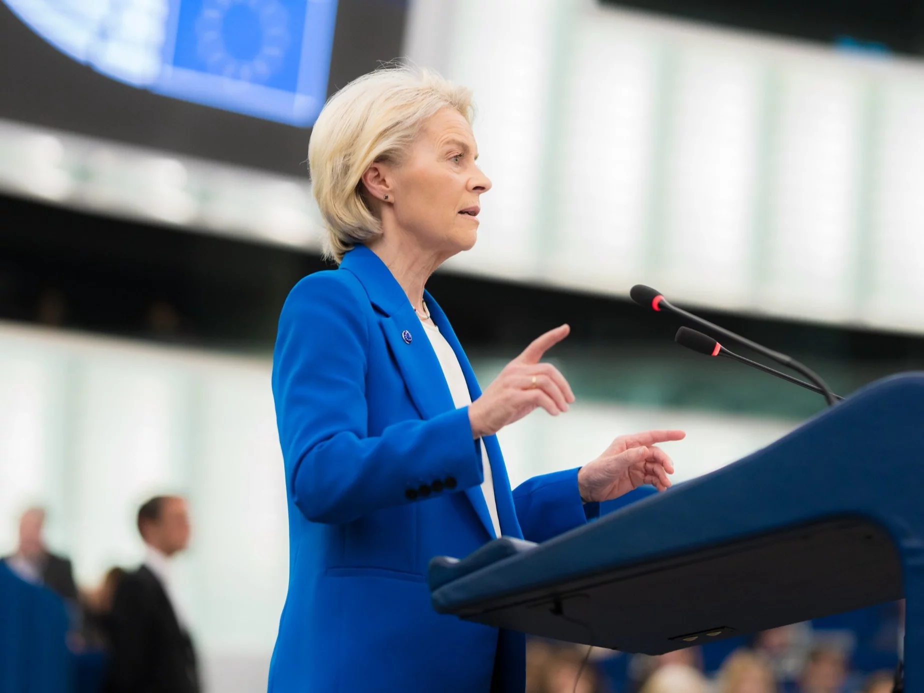 Ursula von der Leyen, przewodnicząca Komisji Europejskiej