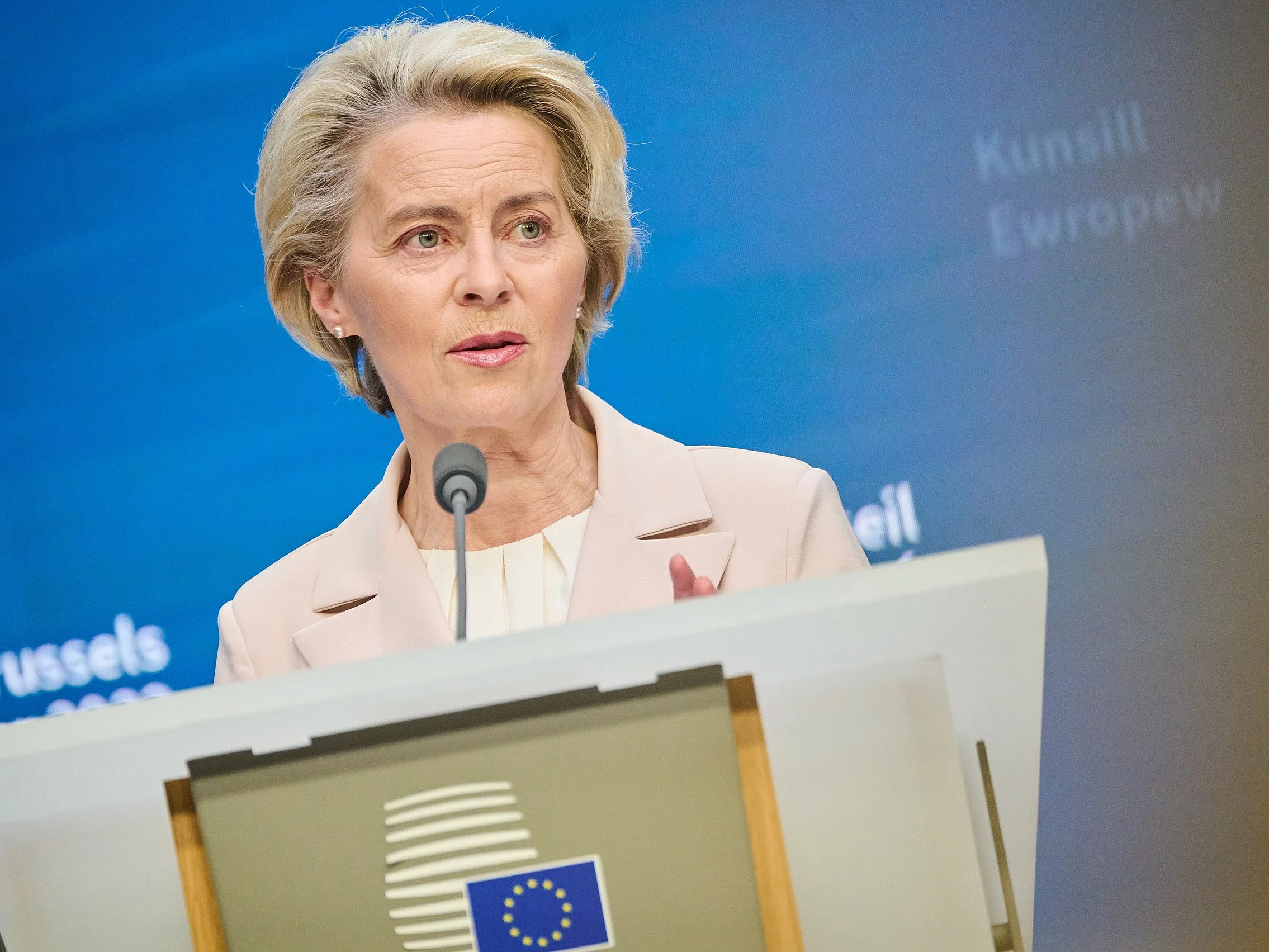 Ursula von der Leyen, przewodnicząca Komisji Europejskiej