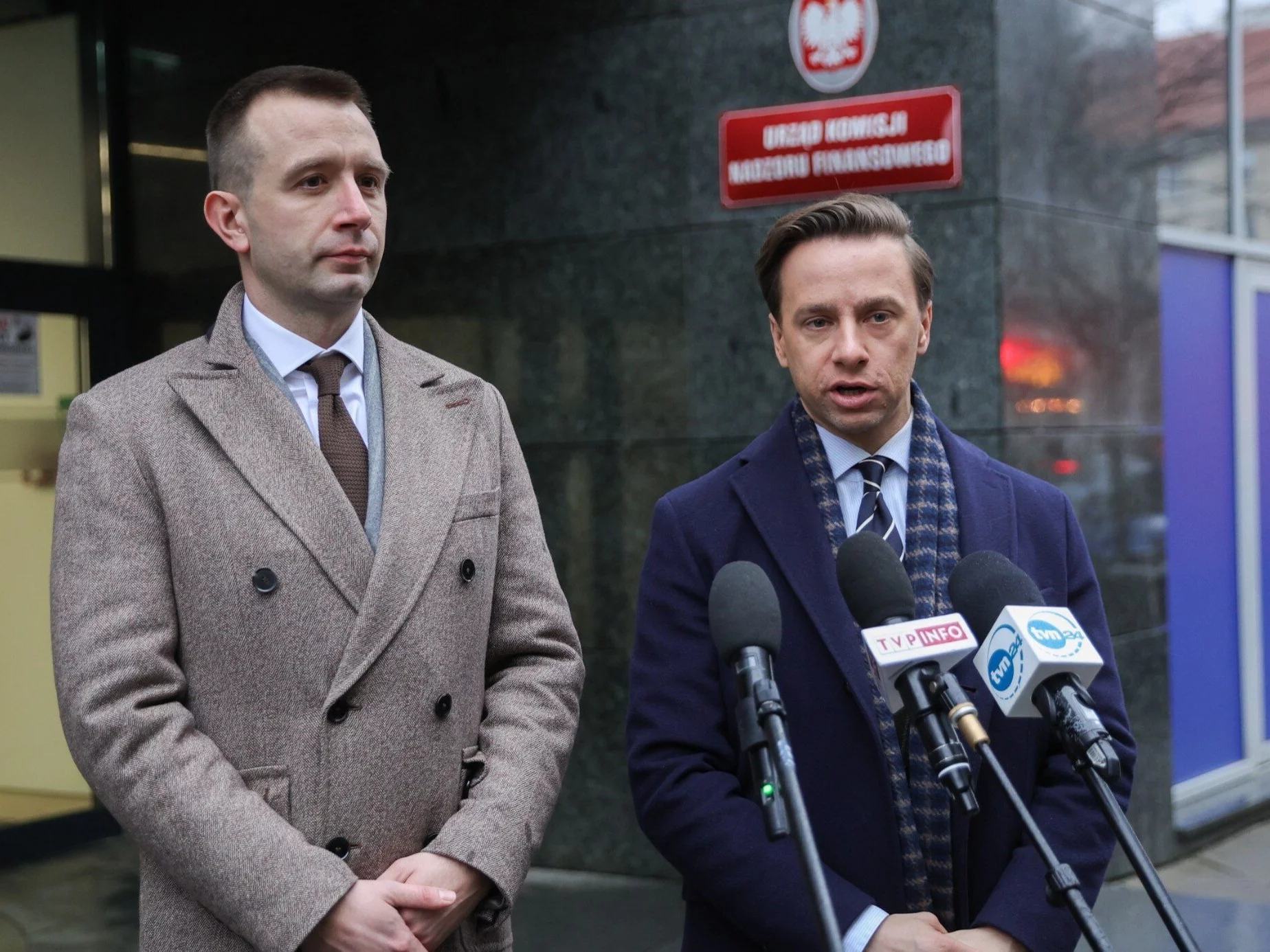 Wicemarszałek Sejmu Krzysztof Bosak i dr Rafał Rzeszotarski