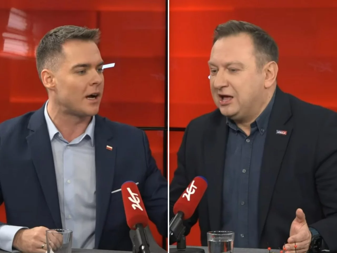 Łukasz Rzepecki i Tomasz Trela w programie Radia ZET