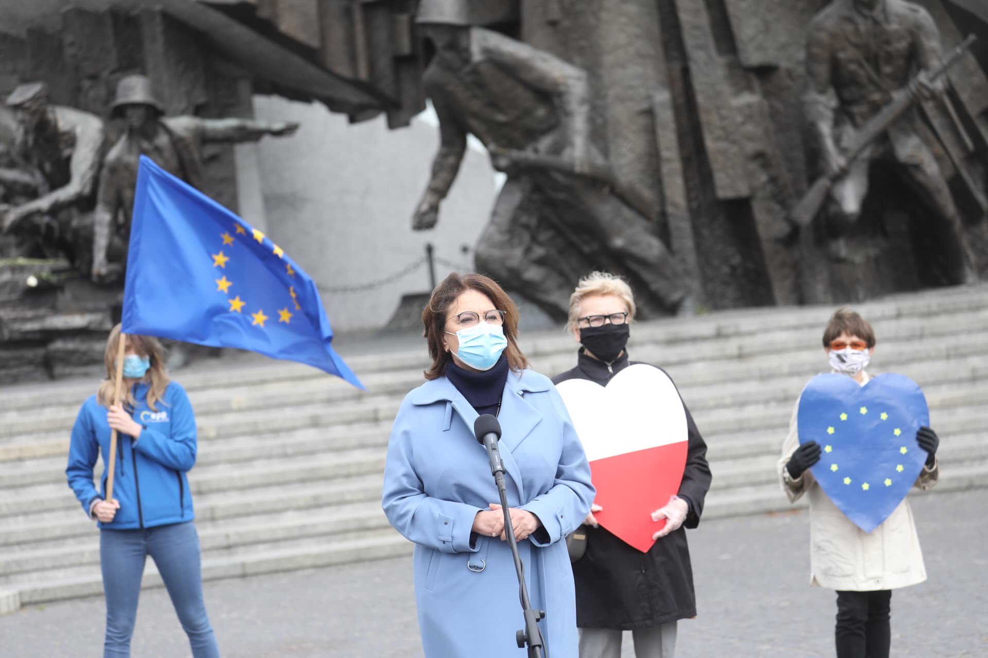 Kandydatka na prezydenta Małgorzata Kidawa-Błońska