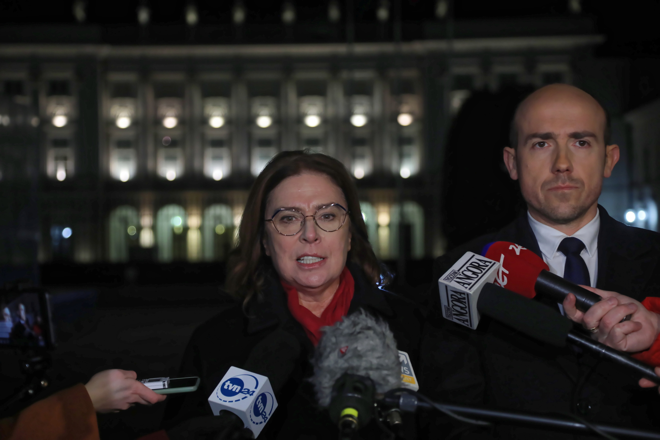 Małgorzata Kidawa-Błońska i Borys Budka