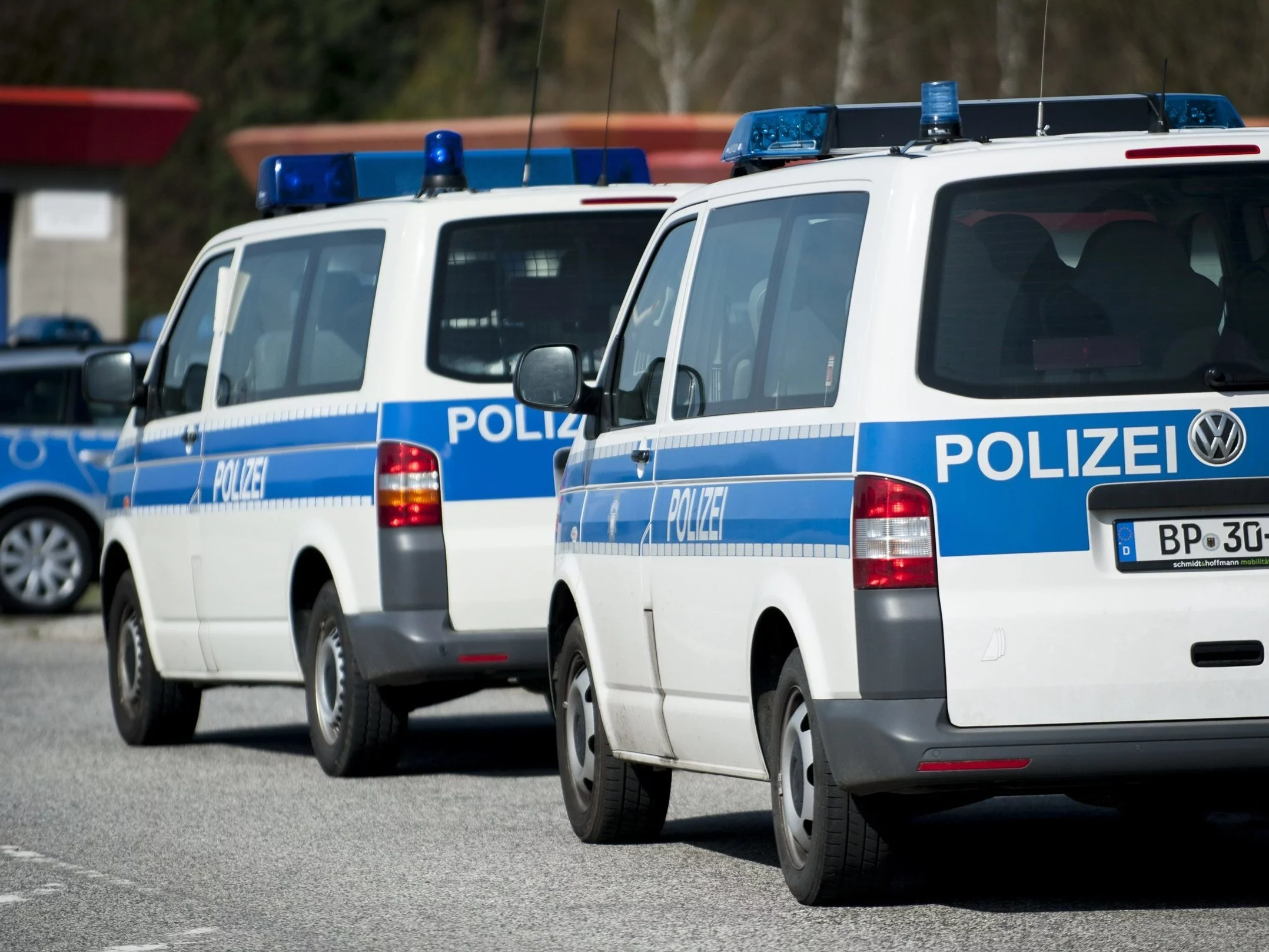 Niemiecka policja, zdjęcie ilustracyjne
