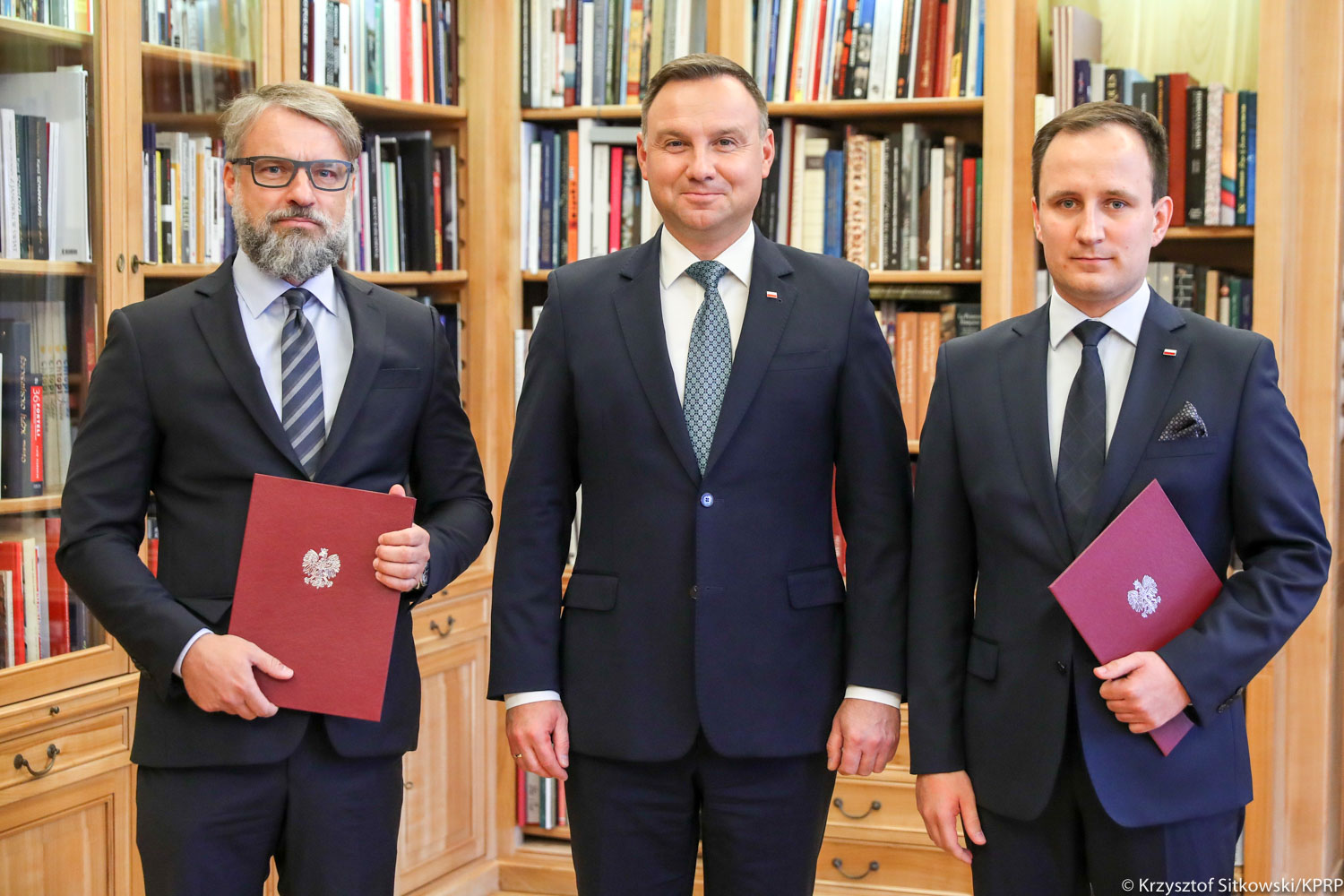 Prezydent Andrzej Duda z nowymi doradcami