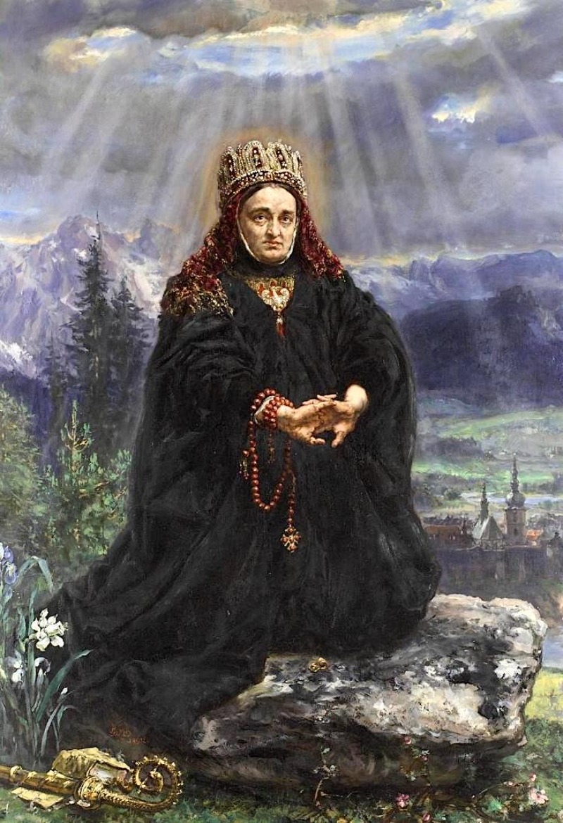 Święta Kinga, mal. Jan Matejko