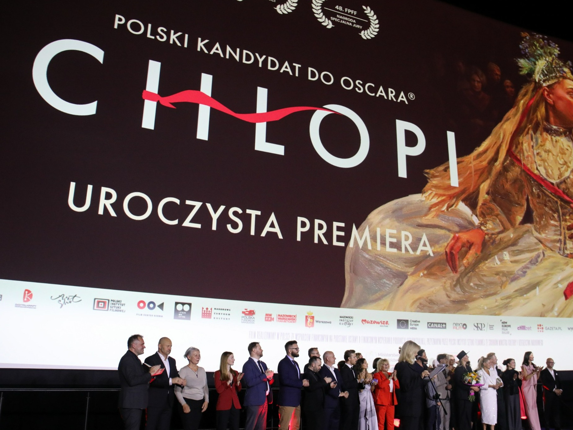 Uroczysta premiera filmu „Chłopi”