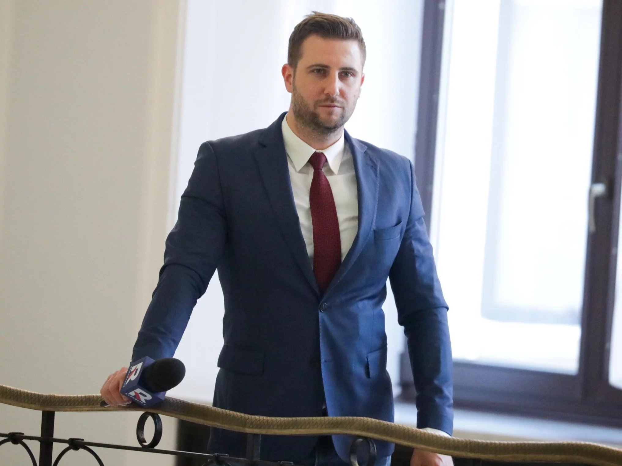 Miłosz Kłeczek, dziennikarz TV Republika