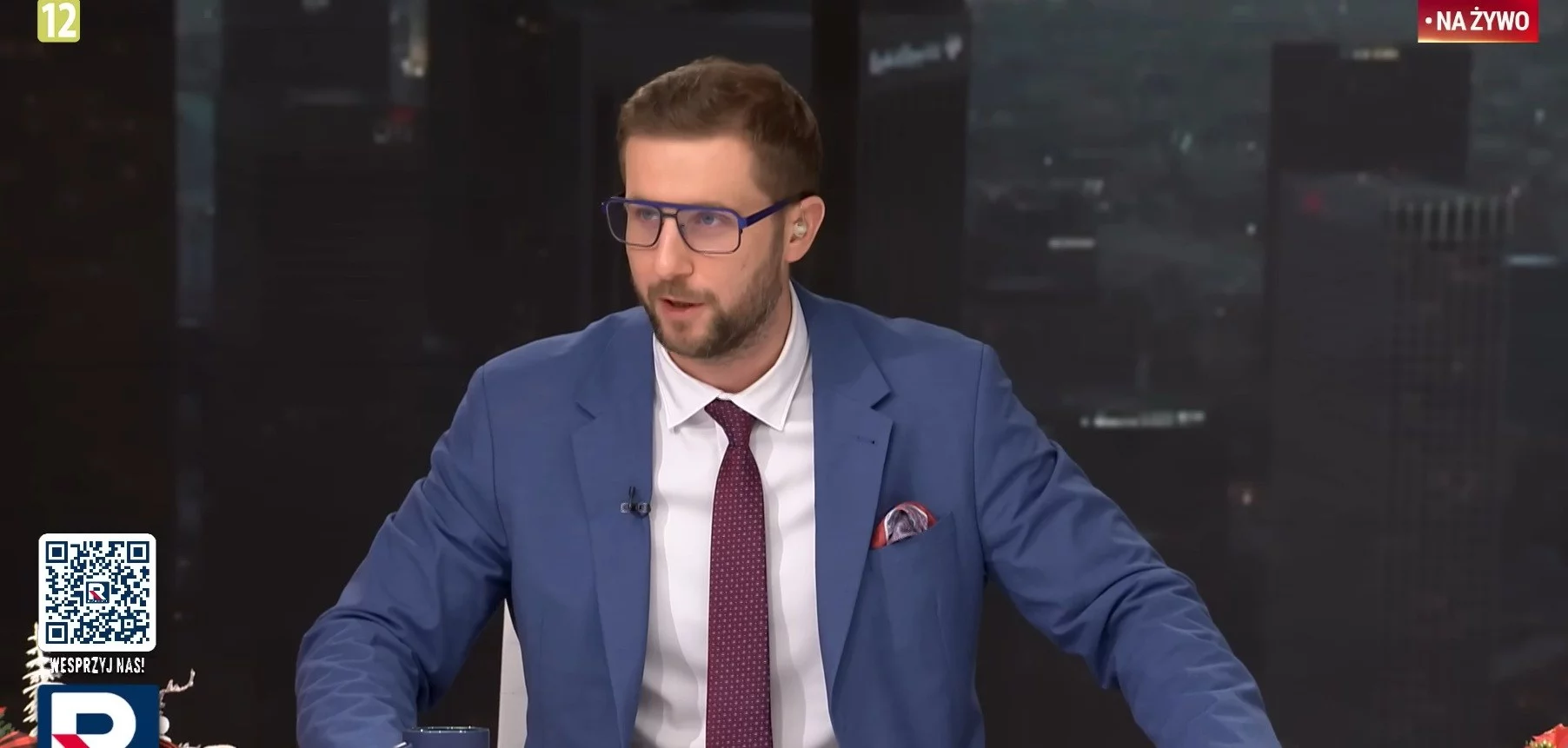 Miłosz Kłeczek w TV Republika