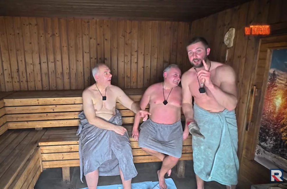 Kłeczek w saunie z Sasinem. TV Republika: W 100 proc. prawdziwe