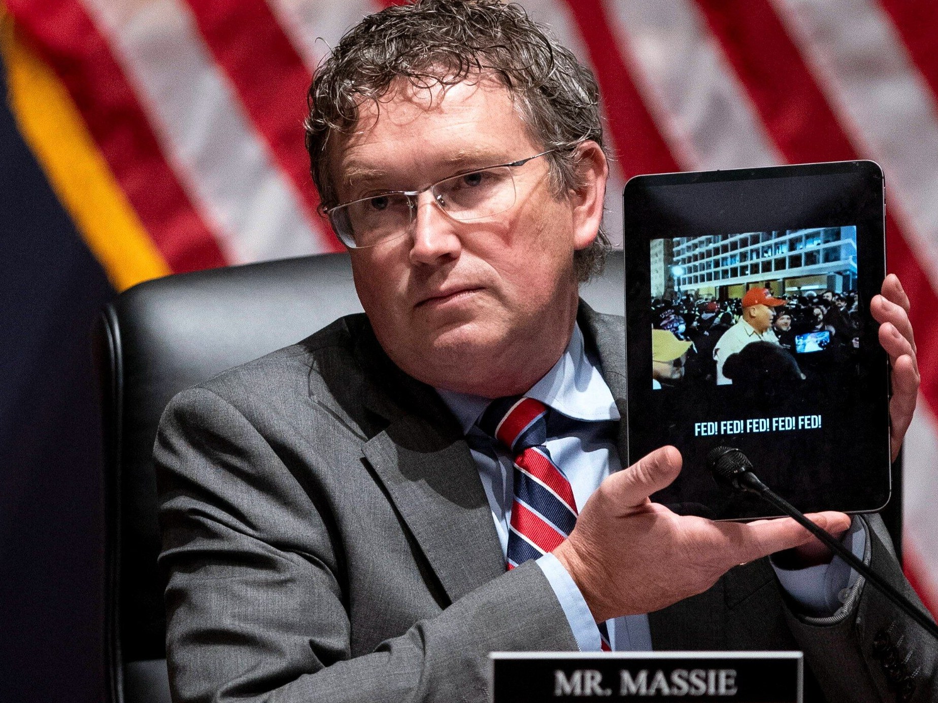 Thomas Massie w Kongresie USA