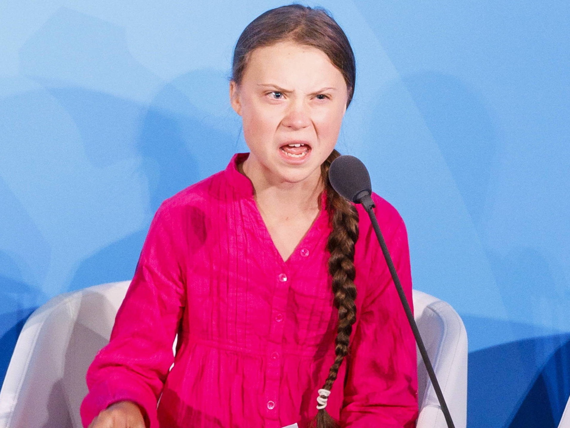 Greta Thunberg na szczycie klimatycznym ONZ