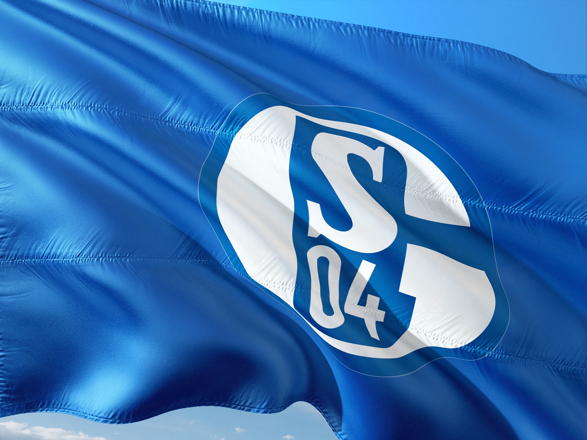 Baner FC Schalke 04, zdjęcie ilustracyjne