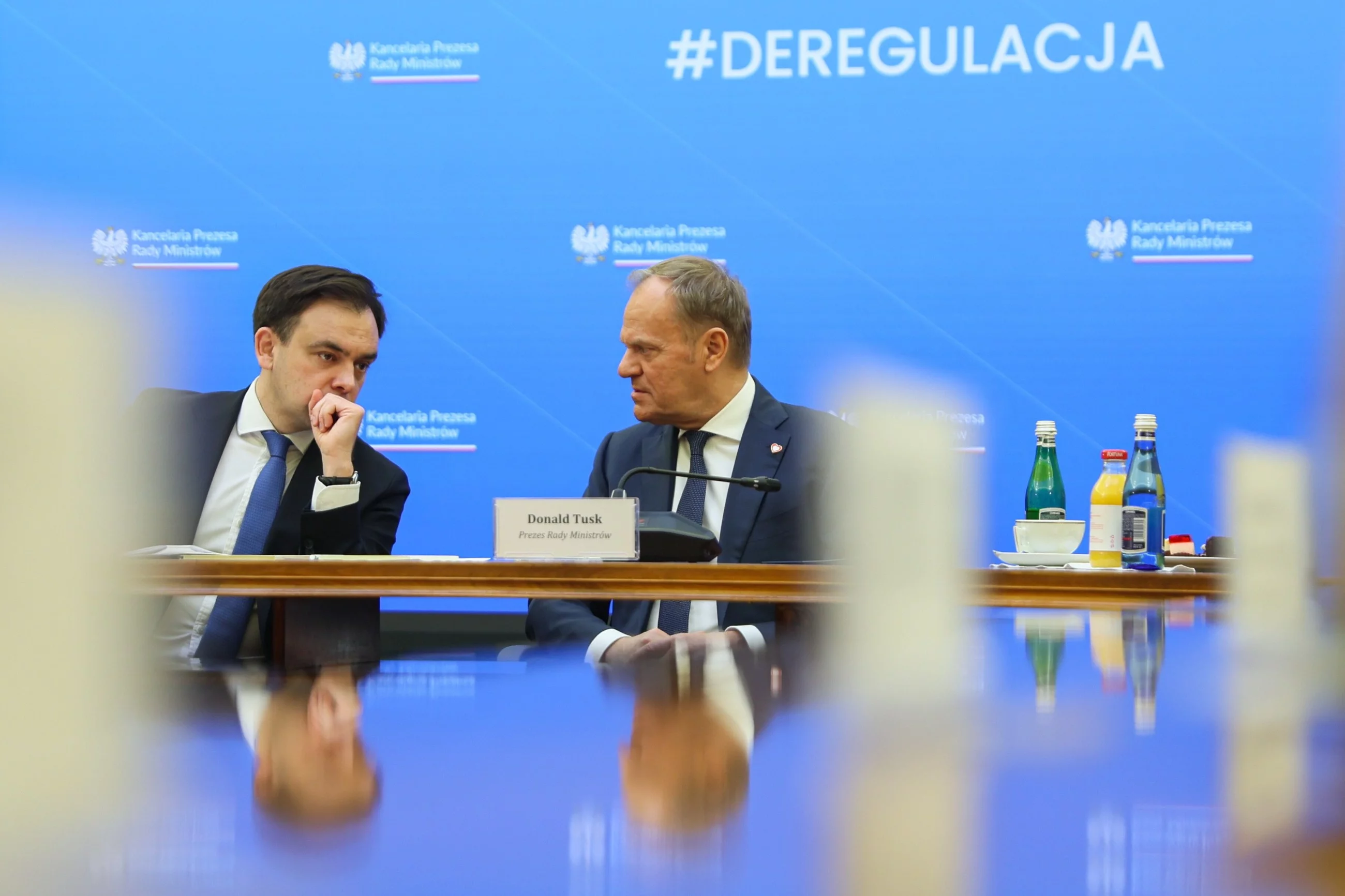 Donald Tusk, Andrzej Domański