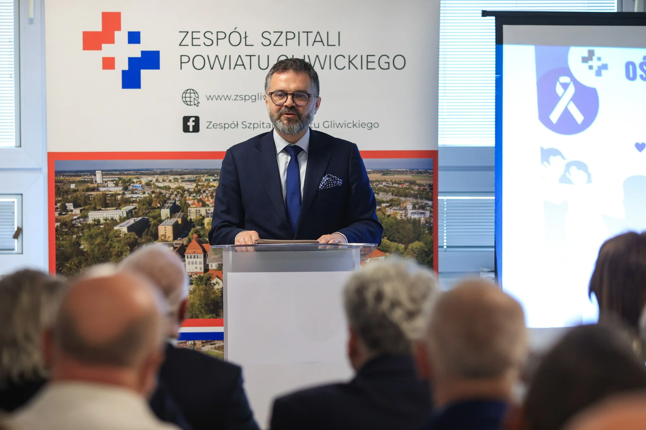 Dawid Rams, dotychczasowy starosta gliwicki