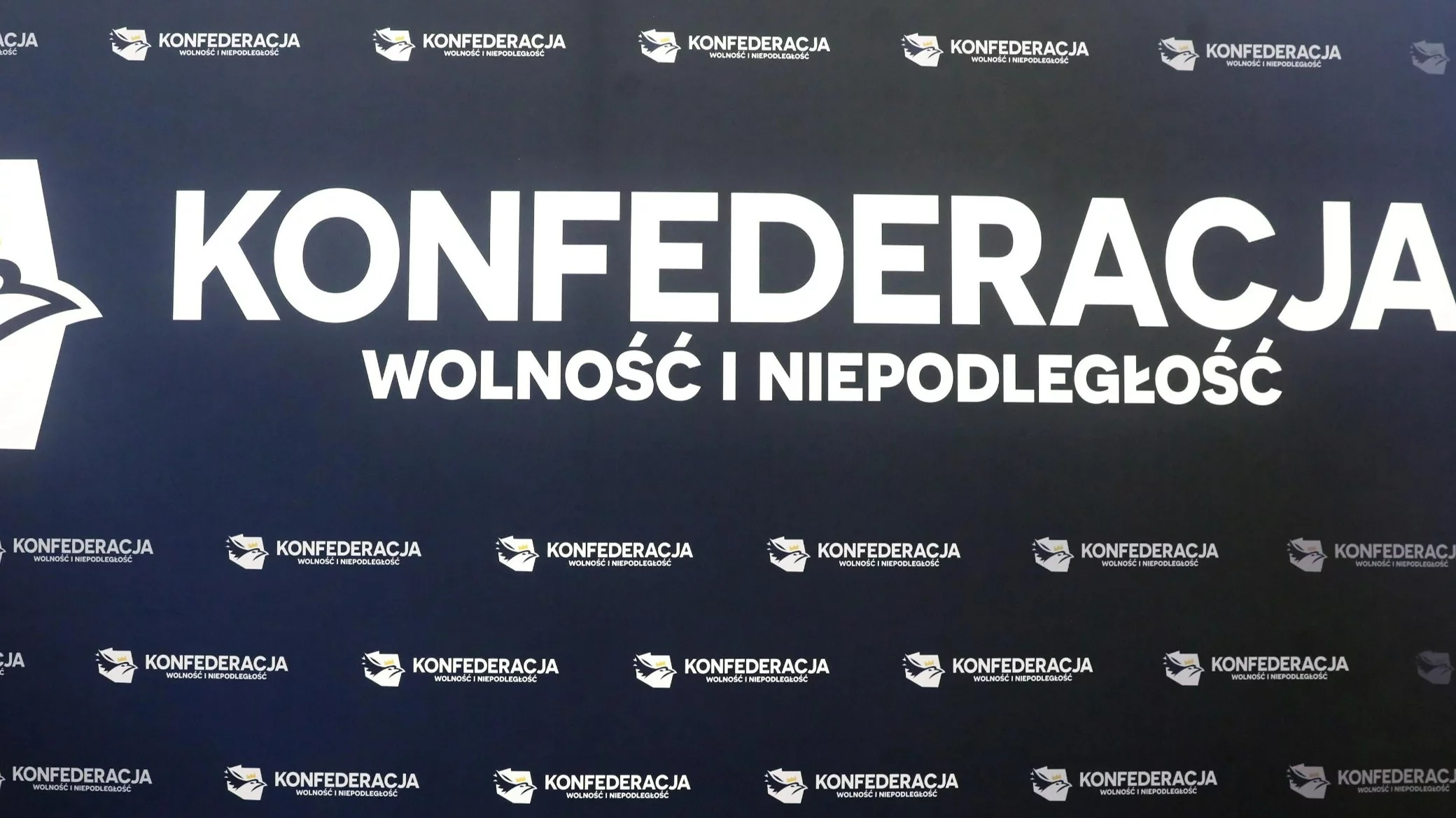 Baner Koła Poselskiego Konfederacja