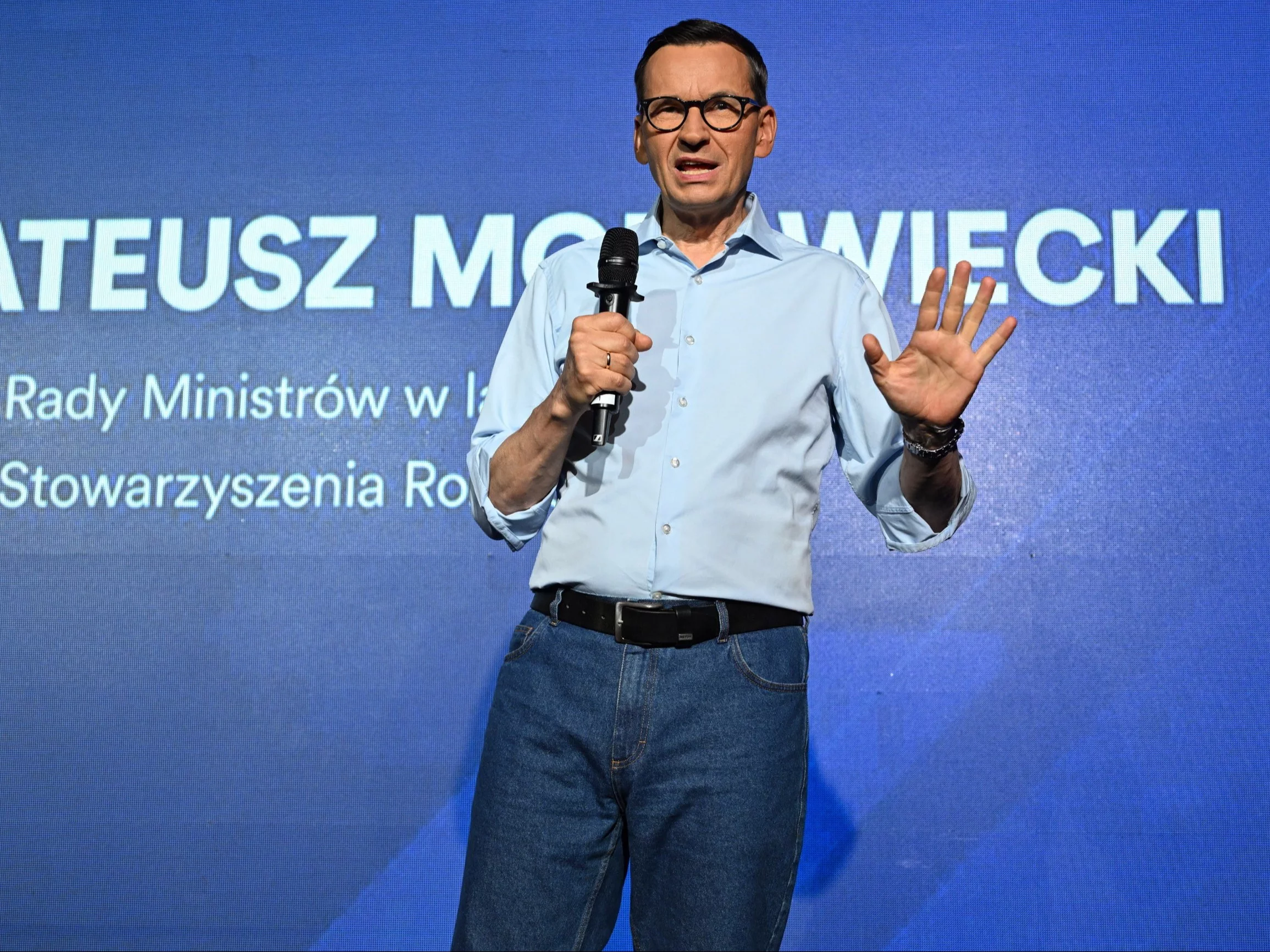 Były szef rządu, przewodniczący KP Rozwój Plus Mateusz Morawiecki
