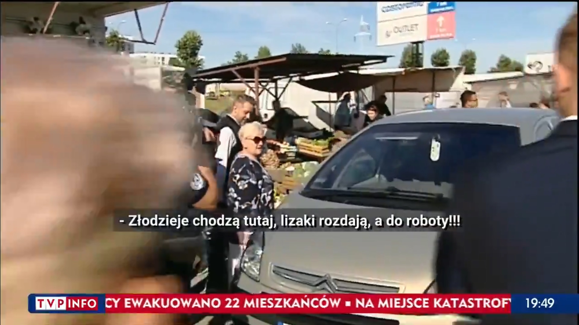 Politycy PO próbowali rozmawiać z mieszkańcami Podlasia