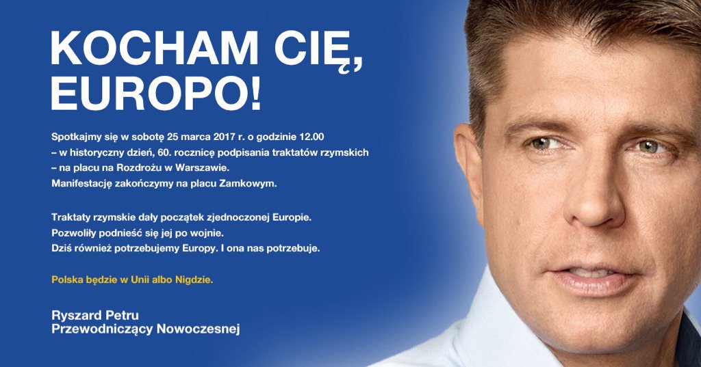 Ryszard Petru, lider Nowoczesnej