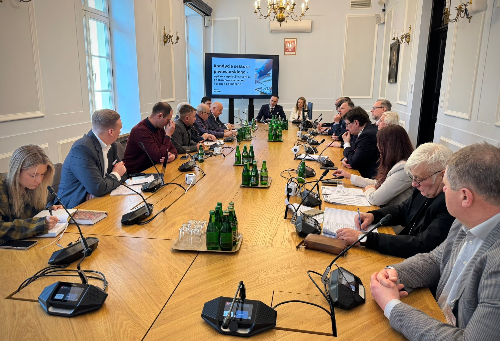 Kolejne posiedzenie zespołu "Proste Podatki. "Sytuacja wokół branży piwowarskiej jest trudna"