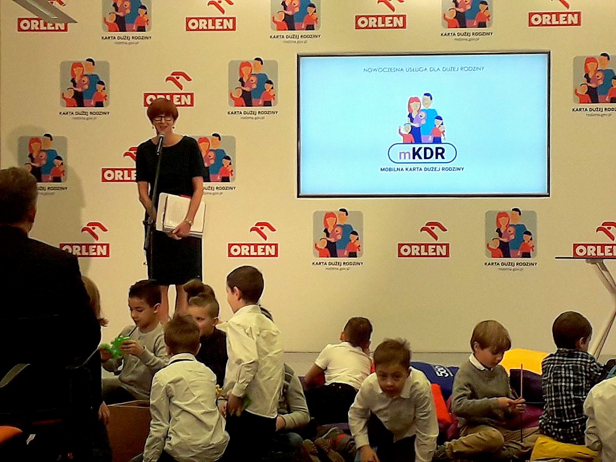 Konferencja z udziałem minister Elżbiety Rafalskiej w Ministerstwie Rodziny, Pracy i Polityki Społecznej