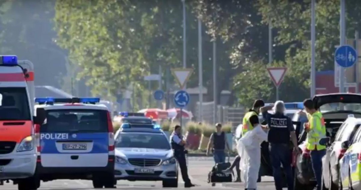 Atak nożownika w miejscowości Wuppertal-Elberfeld,