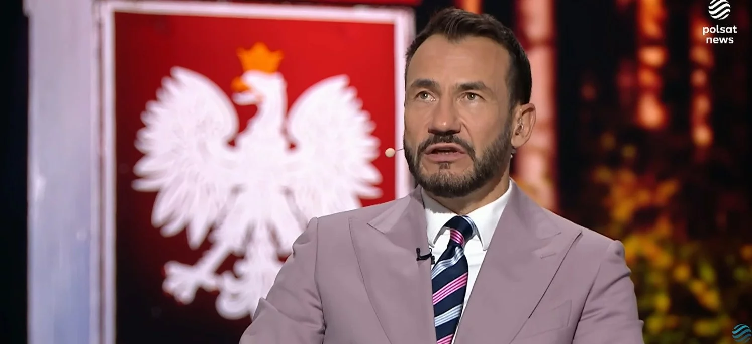 Przemysław Talkowski. Kadr z programu "Państwo w państwie"