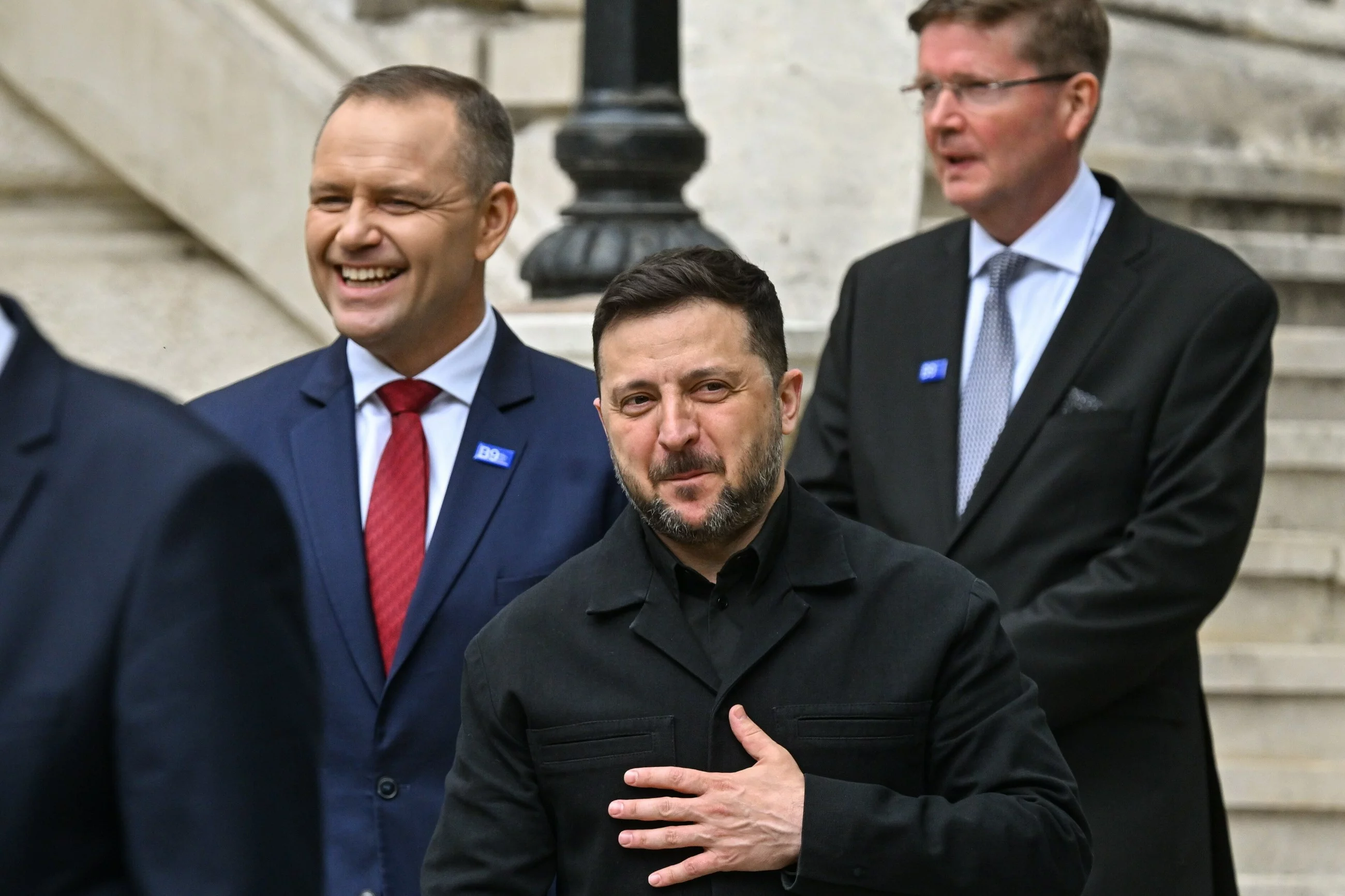 Karol Nawrocki i Wołodymyr Zełenski