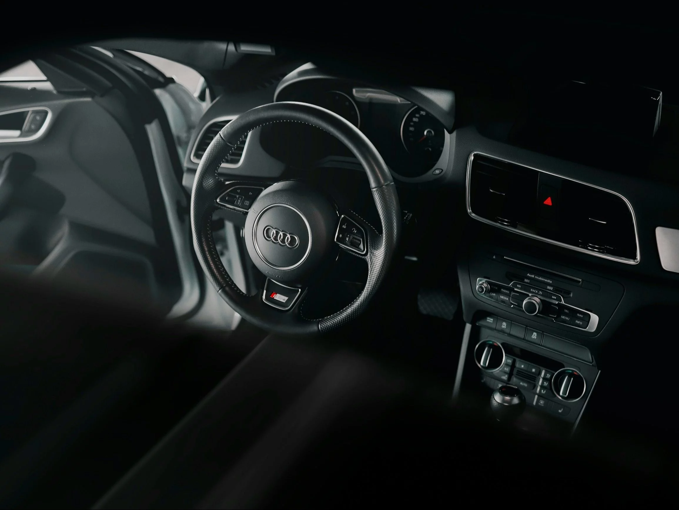 Audi Q3 S-line car interior