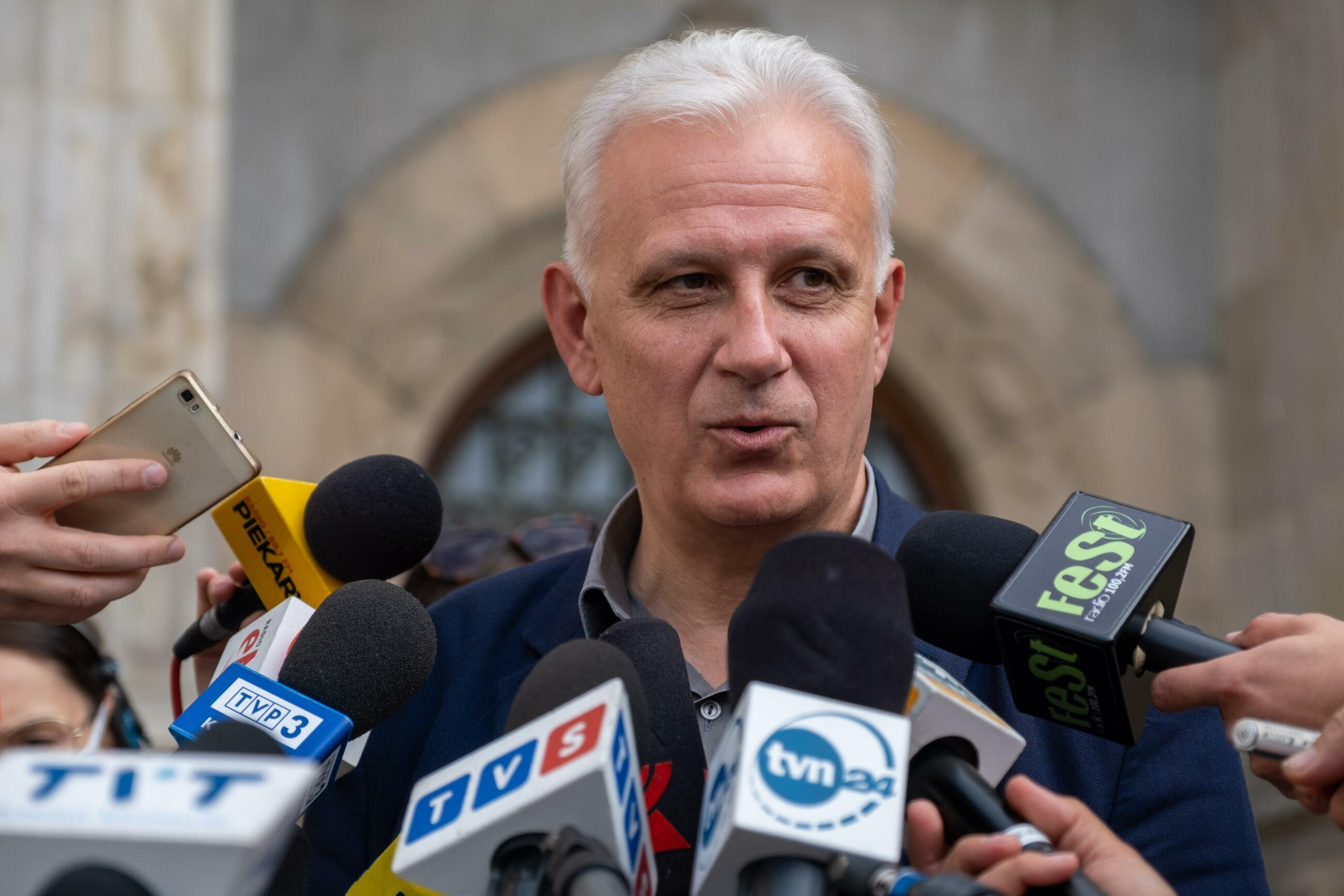 Przewodniczący zarządu Regionu Śląsko-Dąbrowskiego NSZZ „Solidarności” Dominik Kolorz