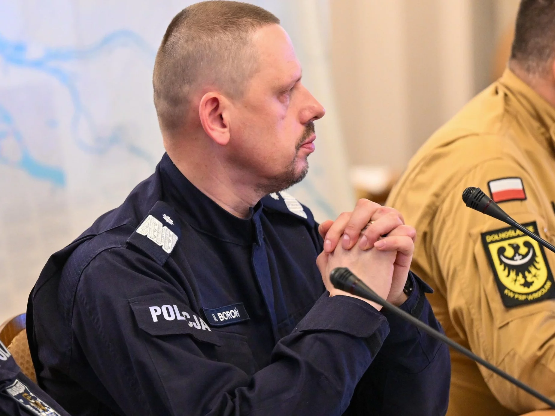 Komendant główny Policji nadinsp. Marek Boroń