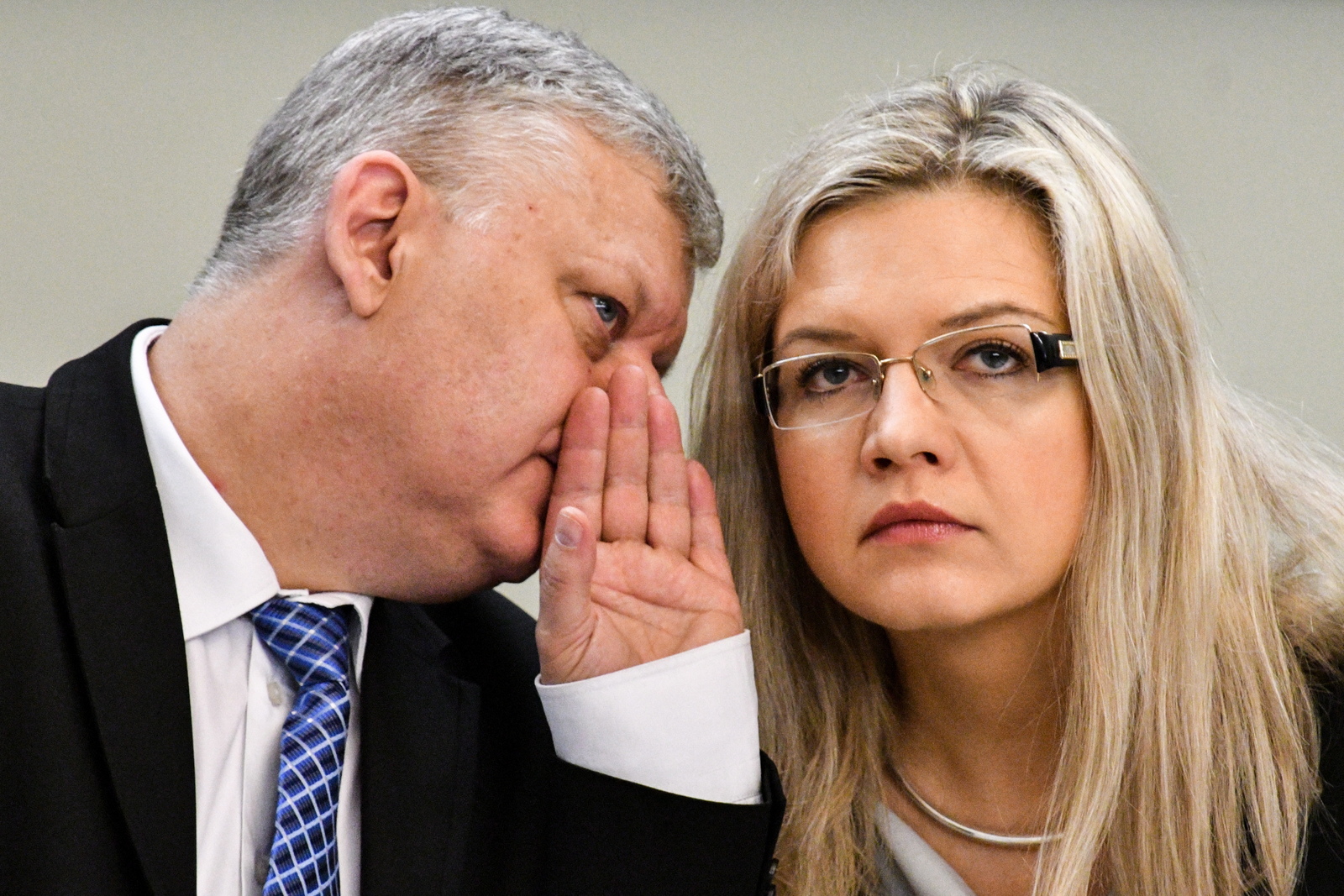 Marek Suski i Małgorzata Wasserman (PiS) na komisji śledczej ds. Amber Gold