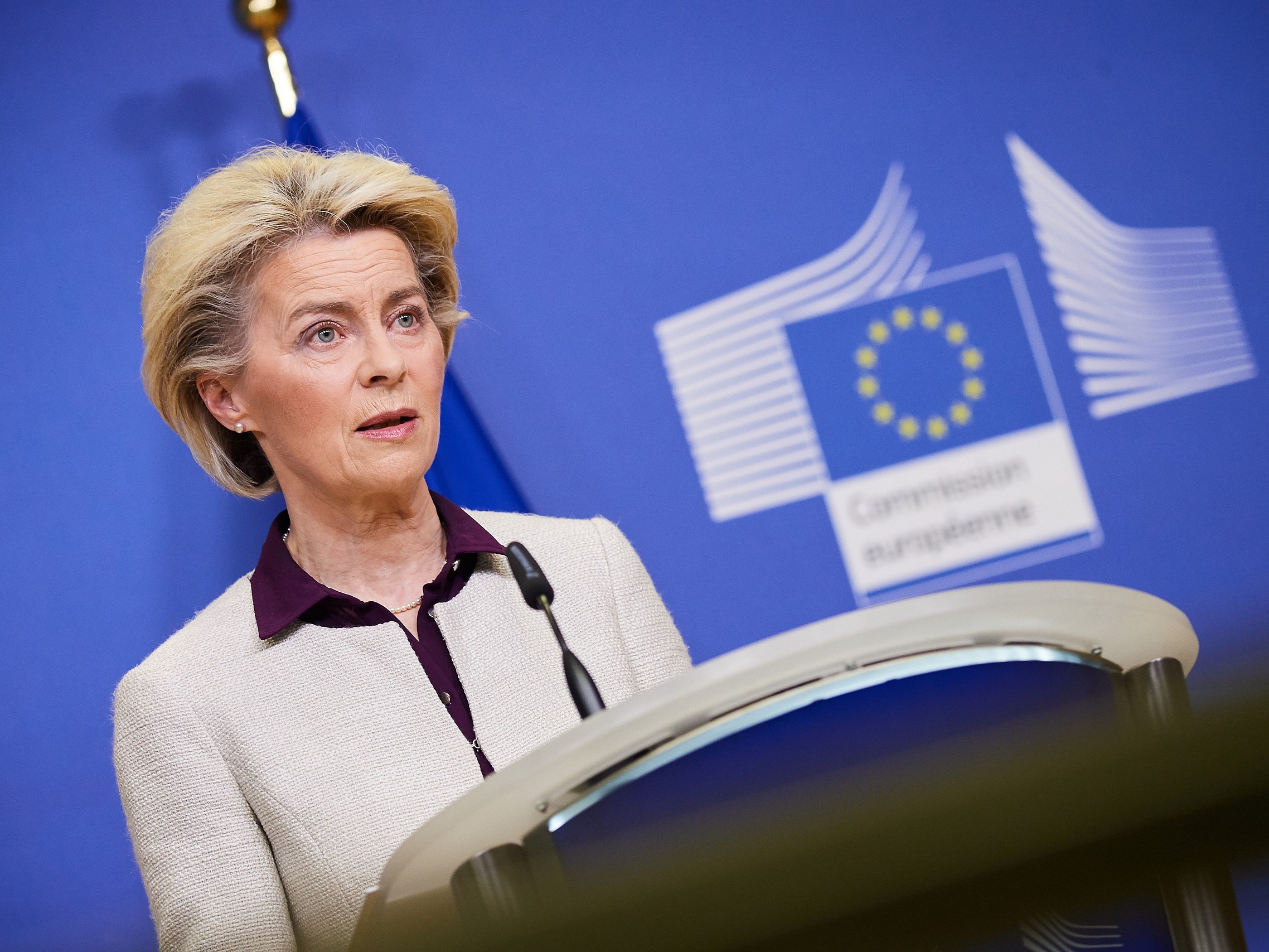 Ursula von der Leyen, przewodnicząca Komisji Europejskiej