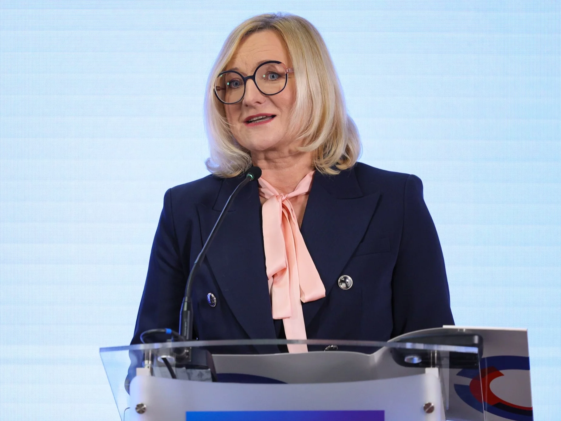 Przewodnicząca Krajowej Rady Radiofonii i Telewizji Agnieszka Glapiak