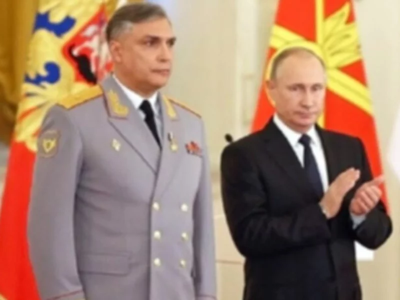 Generał Matownikow i prezydent Putin