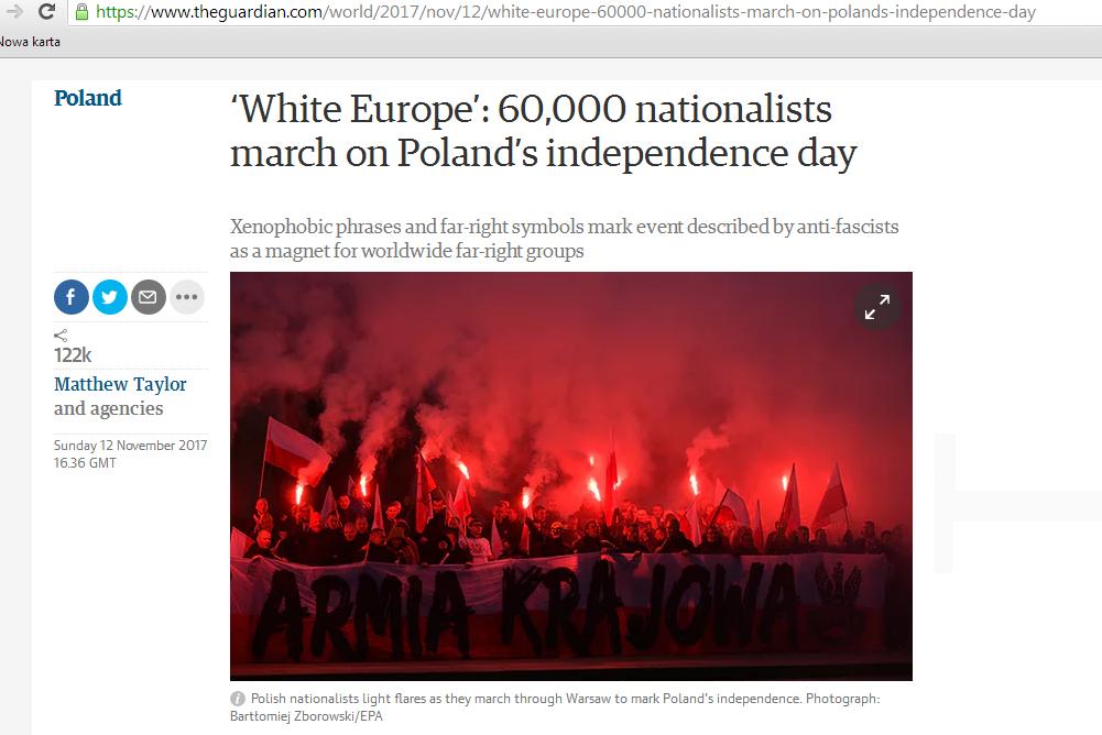 The Guardian o AK: "ksenofobia"