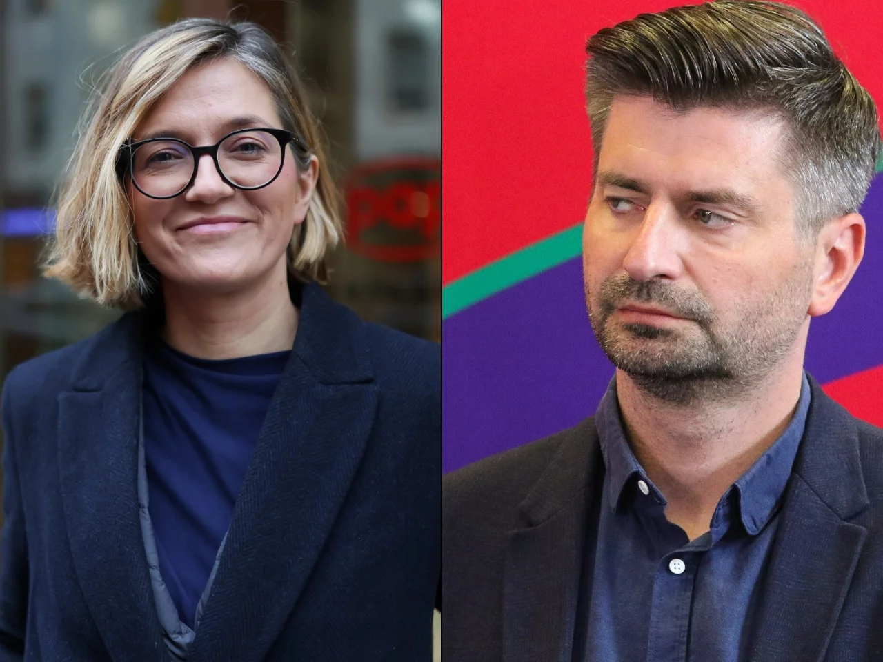 Magdalena Biejat i Krzysztof Śmiszek