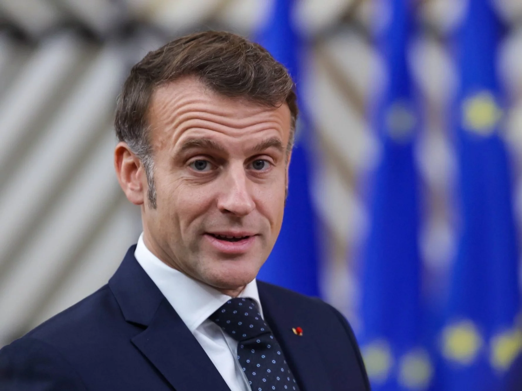 Prezydent Francji Emmanuel Macron