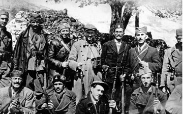 Komunistyczni partyzanci w Czarnogórze