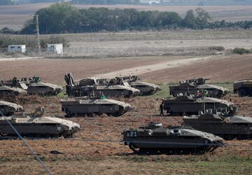 Koncentracja wojsk Izraela w okolicy Strefy Gazy