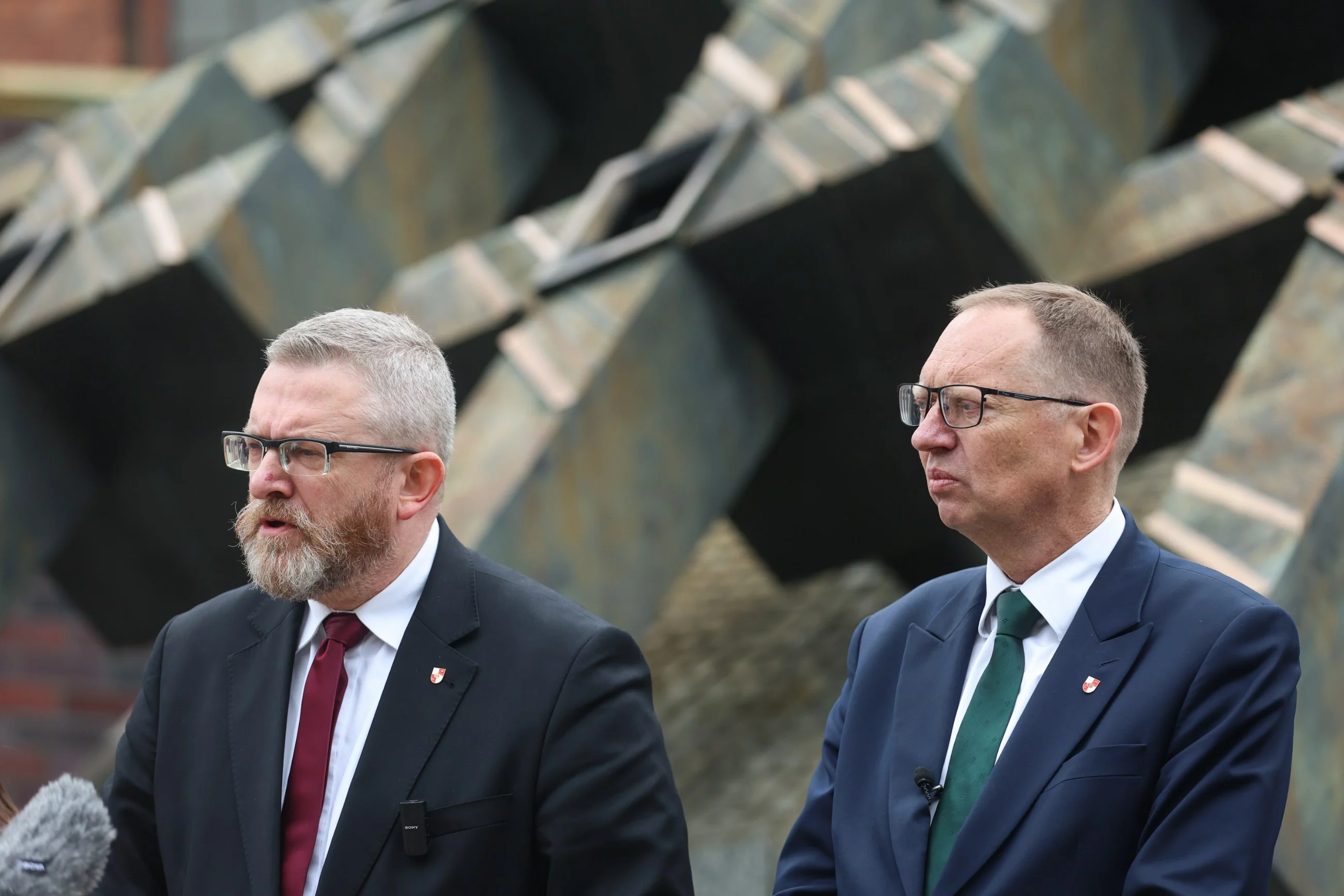 Grzegorz Braun i Roman Fritz