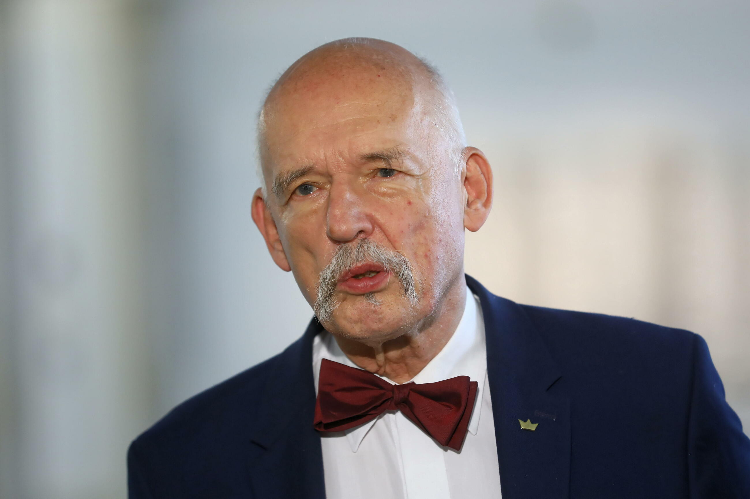 Poseł Konfederacji Janusz Korwin-Mikke