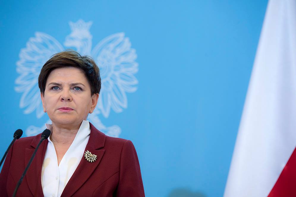 Beata Szydło, premier