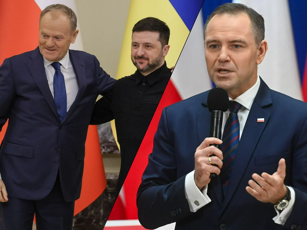 Donald Tusk i Wołodymyr Zełenski nie zaprosili Karola Nawrockiego na konferencję w Gdańsku