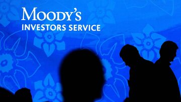 Konferencja prasowa firmy usług finansowych Moody's