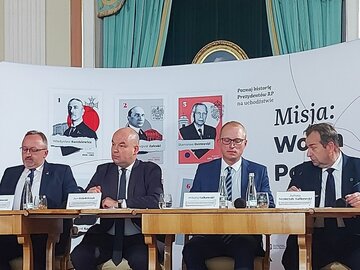 Konferencja prasowa inaugurująca projekt i kampanię "Misja: Wolna Polska"