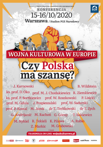 Konferencja "Wojna kulturowa w Europie" odbędzie się w dniach 15-16.10