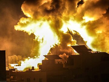 Konflikt izraelsko-palestyński, bombardowania w Strefie Gazy